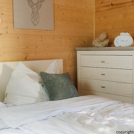 Das Paradieschen Edlitz - Stilvolles Blockhaus Mit Kamin Luaran gambar